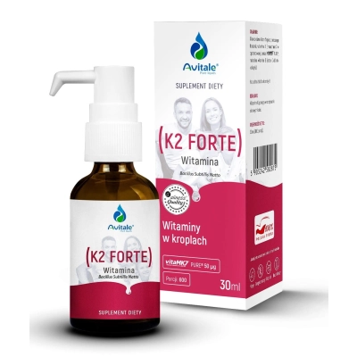 Krople Avitale K2 Forte 30 ml